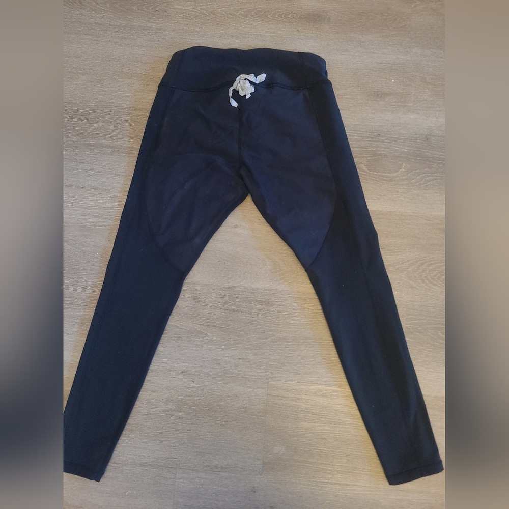 Lorna Jane Black Full Length Athletic Workout Yoga Leggings - Picture 6 of 7